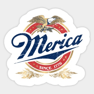 Merica Sticker